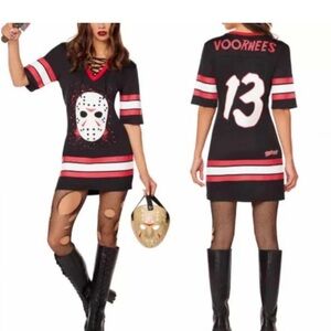 Jason Voorhees Dress - Friday The 13th Adult Halloween Costume